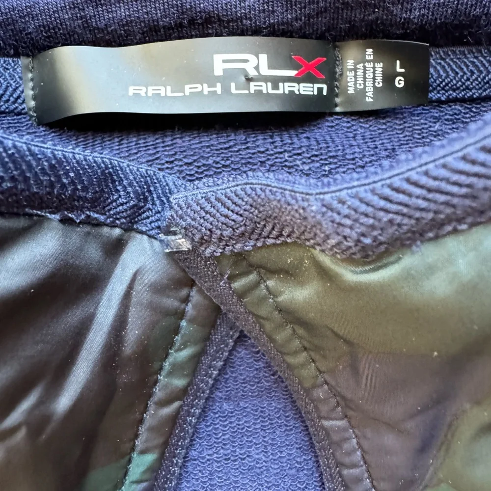 Ralph Lauren RLX Camo Perfomance Golf Merino wool quitt jacket szL PriceFirm!